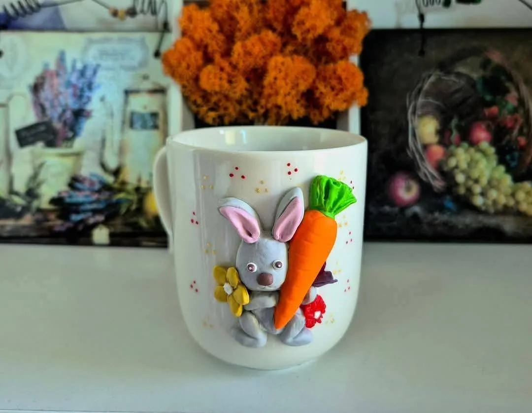 Чаша Великденско зайче