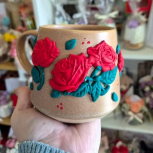 Чаша Червени рози