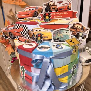 Картонена торта Колите 2