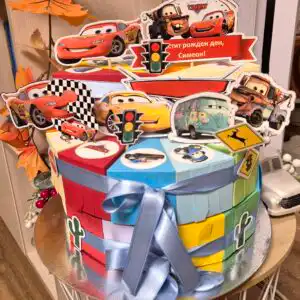 Картонена торта Колите 2