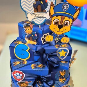 Картонена торта Чеис Пес Патрул