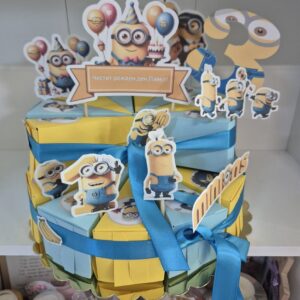 Картонена торта Миньоните