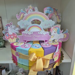 Картонена торта Еднорог 2