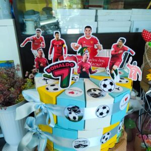Картонена торта Роналдо