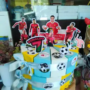 Картонена торта Роналдо