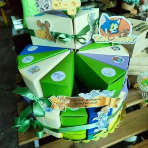 Картонена торта Том и Джери