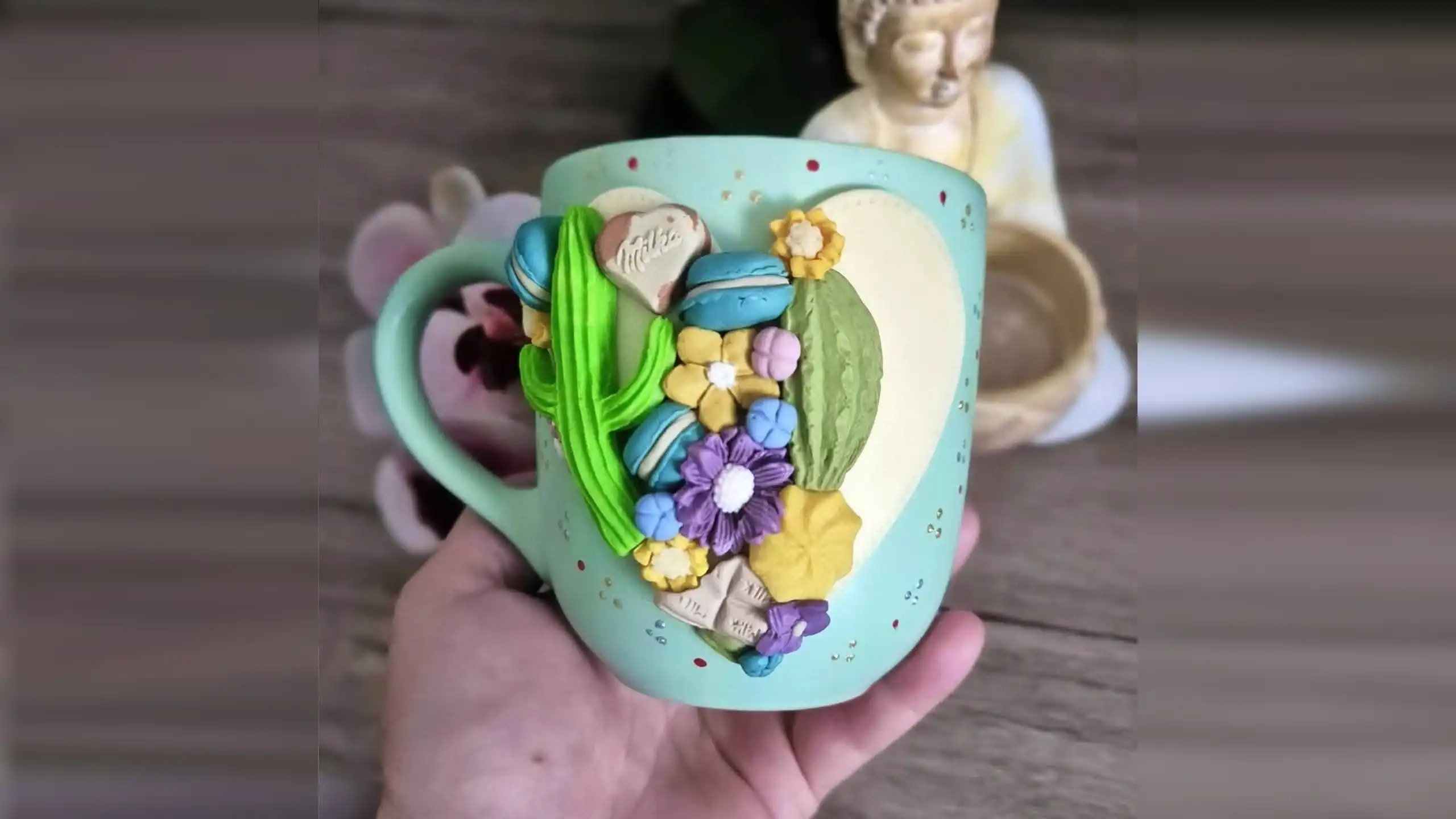 Чаши от полимерна глина