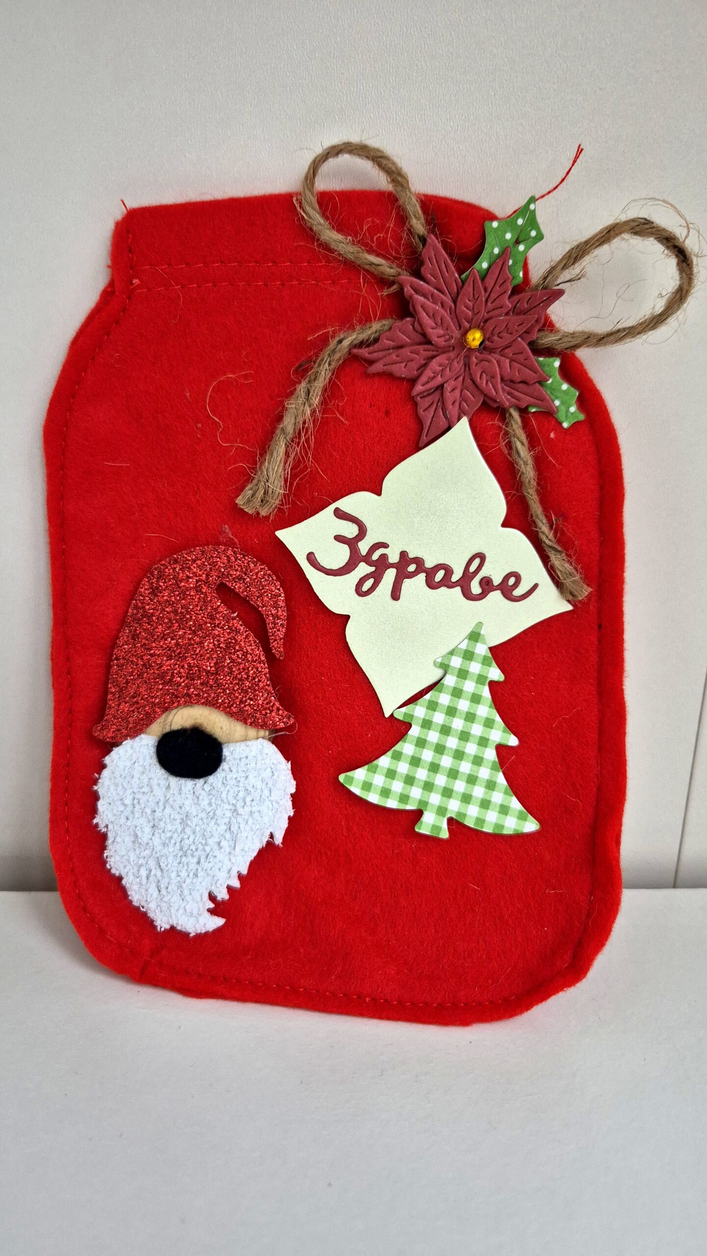 Коледно чувалче от филц - Image 5
