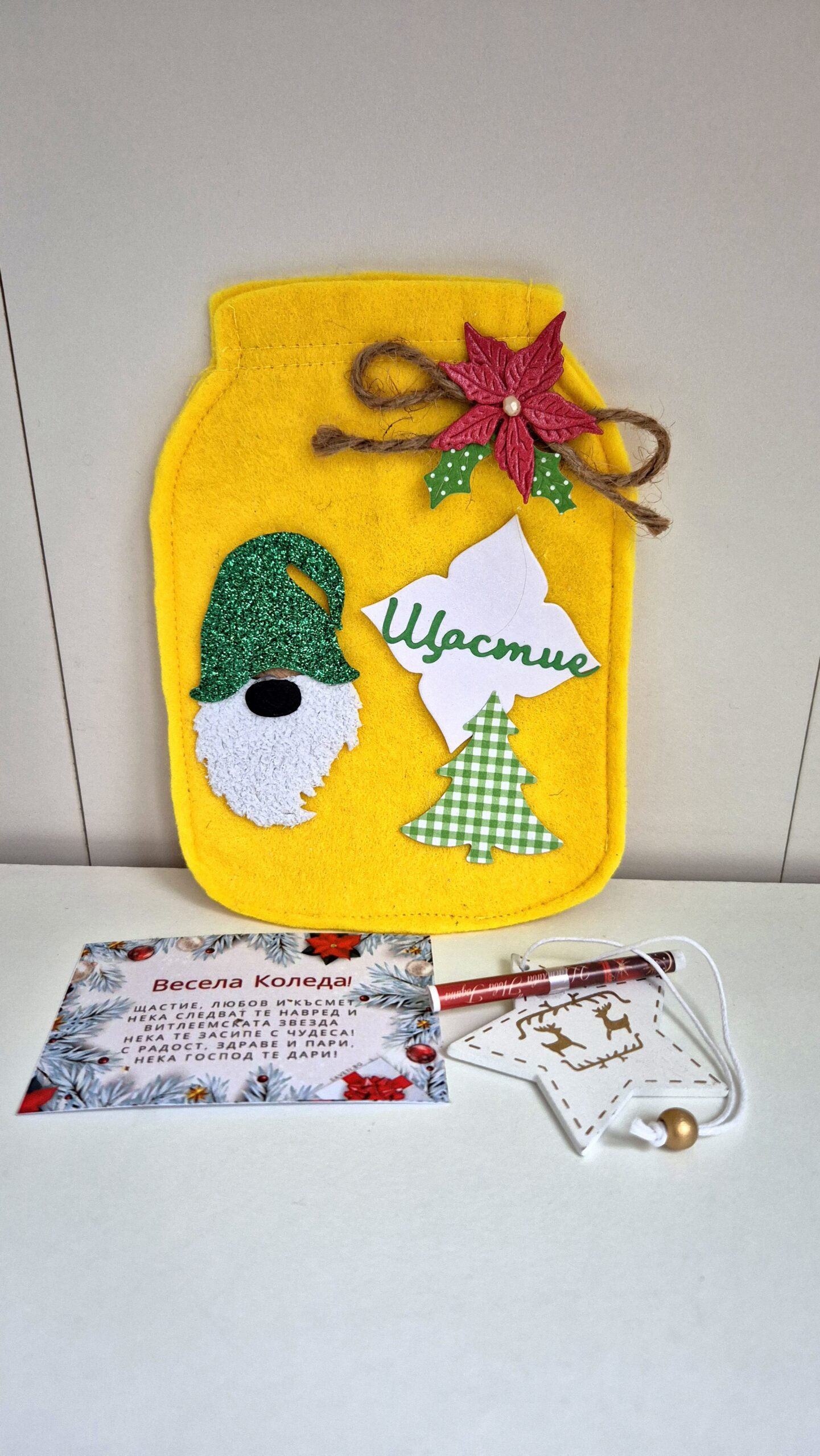 Коледно чувалче от филц - Image 6