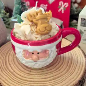 Коледна ароматна свещ