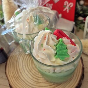 Коледна ароматна свещ