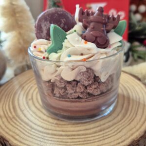 Коледна ароматна свещ