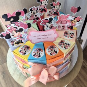 Картонена торта Мини Маус 2