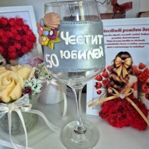 Чаши за вино полимерна глина