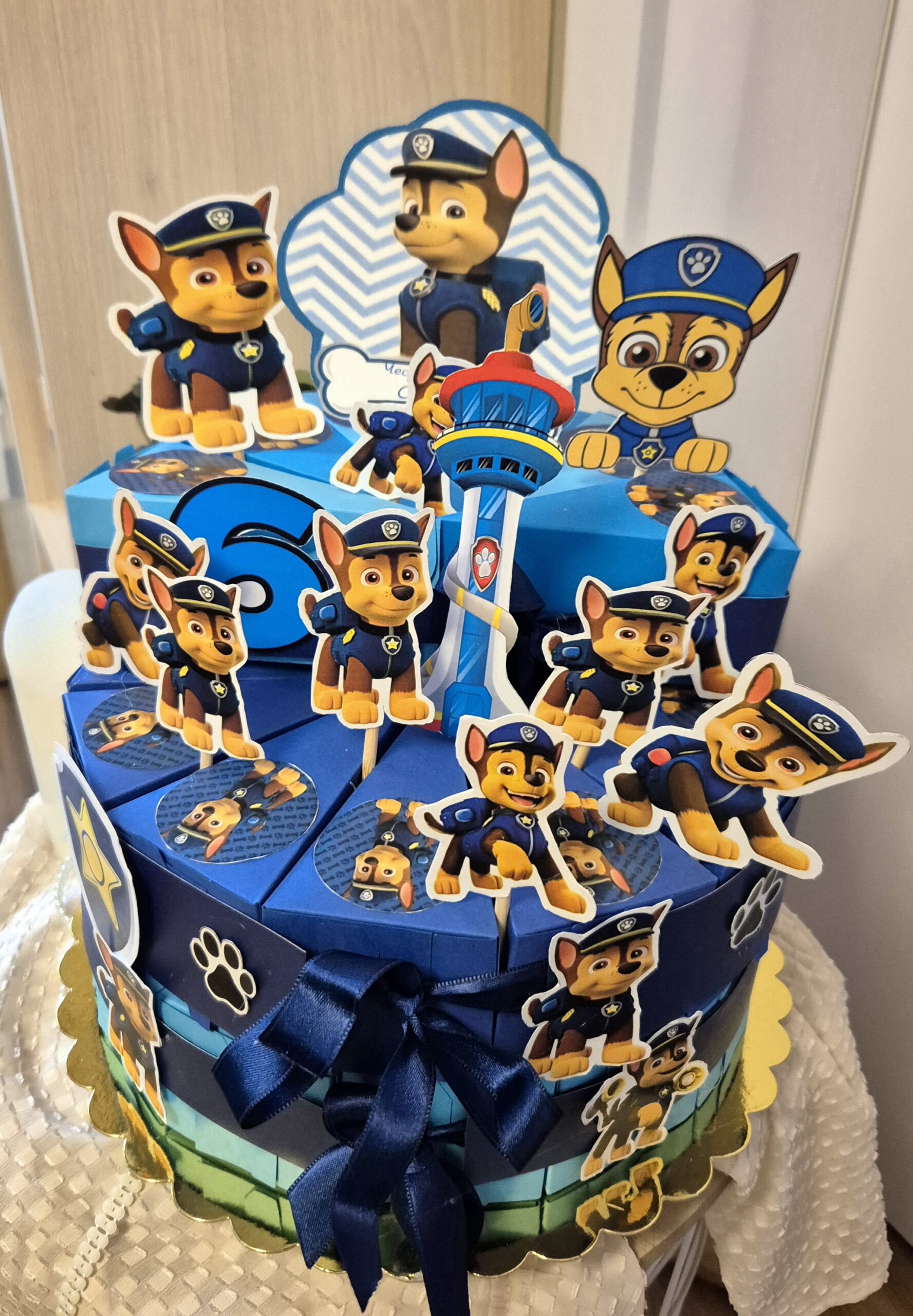 Картонена торта Чейс 2 Пес Патрул